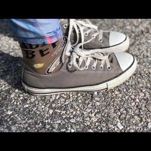 Grey Converse